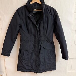 North Face Arctic Goose Down Parka Hyvent Jacket Black Womens S Gorpcore Outdoor